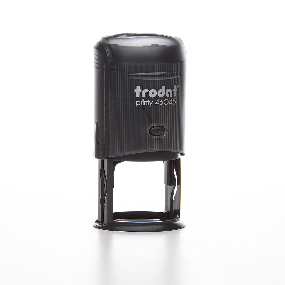Trodat 46045 回墨印 (翻筋斗印/關斗印), 尺寸直径 Ø45mm 