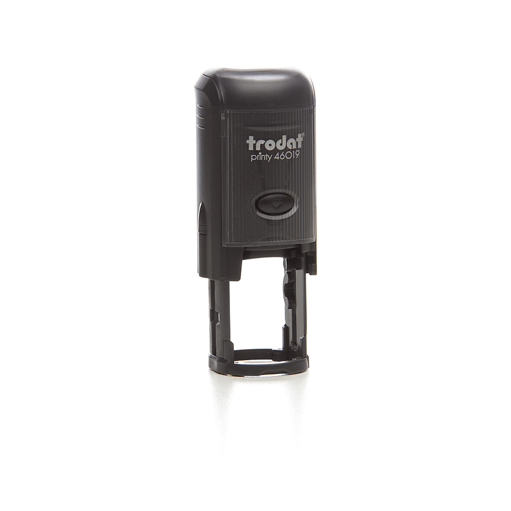 Trodat 46019 回墨印 (翻筋斗印/關斗印), 尺寸直徑  Ø19mm 