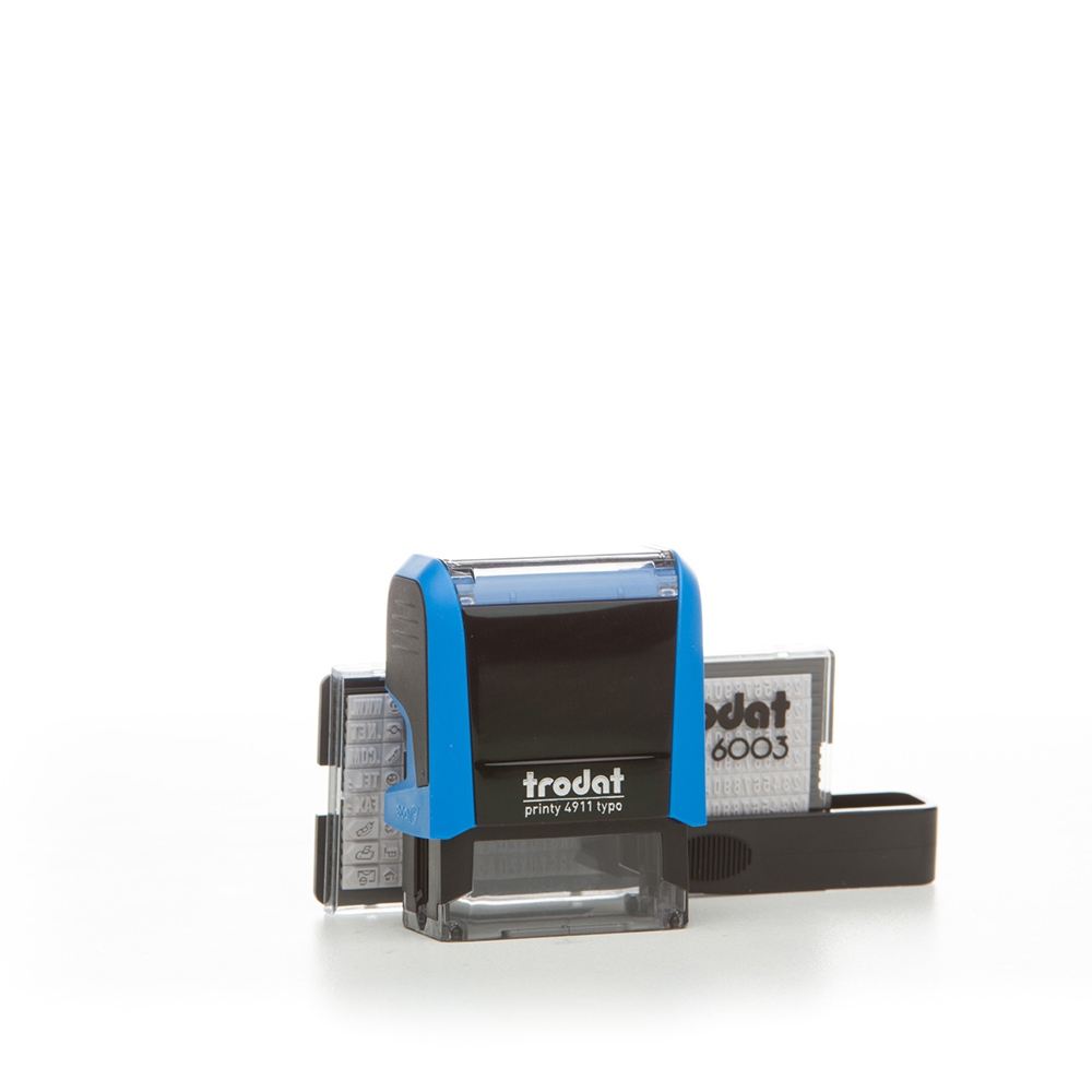 Trodat 4911TYPO 回墨印 (翻筋斗印/關斗印), 尺寸 38 x 14mm