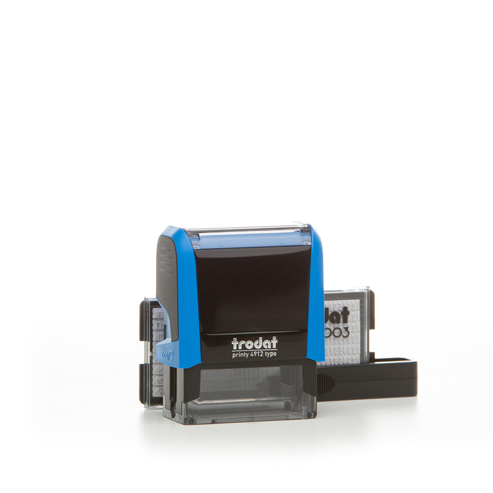 Trodat 4912TYPO 回墨印 (翻筋斗印/關斗印), 尺寸 47 x 18mm