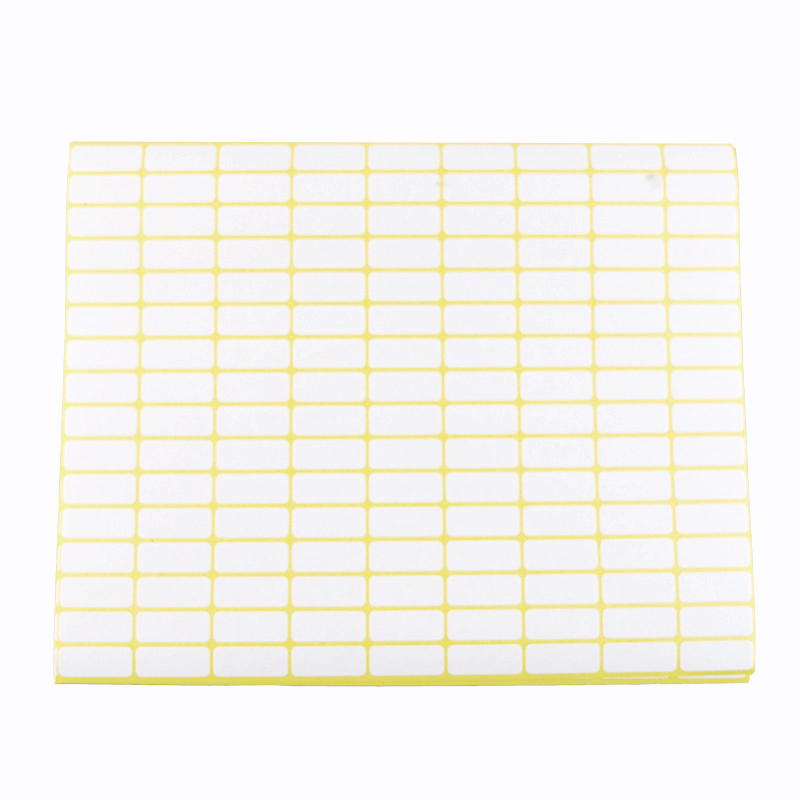 JIN Labels 213 白色標籤貼紙, 9 x 13mm, 15張/包