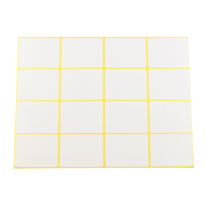 JIN Labels 242 白色標籤貼紙, 36 x 48mm, 15張/包