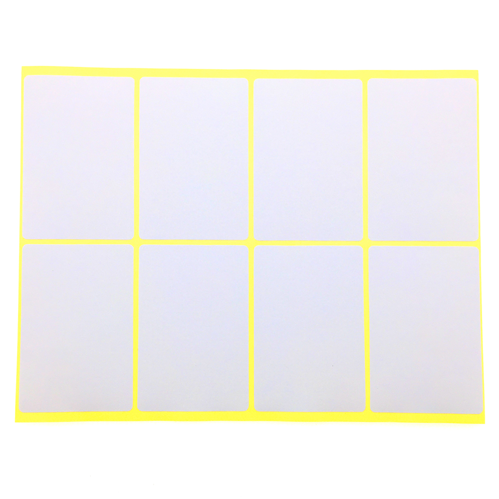 JIN Labels 245 白色標籤貼紙, 50 x 75mm, 15張/包