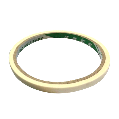 JW 縐紋膠紙, 9mm, 9碼, 米白色