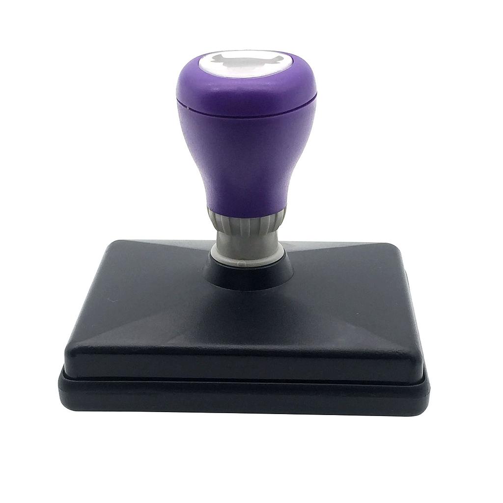 OfficeOx 200112 訂造原子印章 高清光敏印, 長方形, 印面尺寸 64mm x 84mm