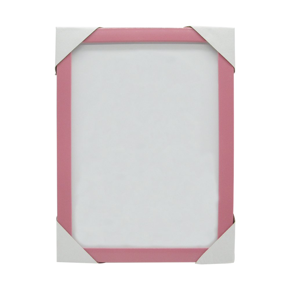 OfficeOx 80019 相框/相架, A4/A3, 合成材質框, Acrylic面, 粉紅色, 可橫放/直放