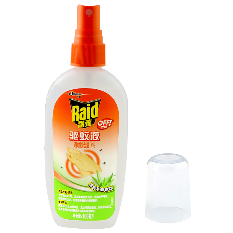 雷達 Johnson 蚊怕水, 100ml, 噴霧頭膠樽裝
