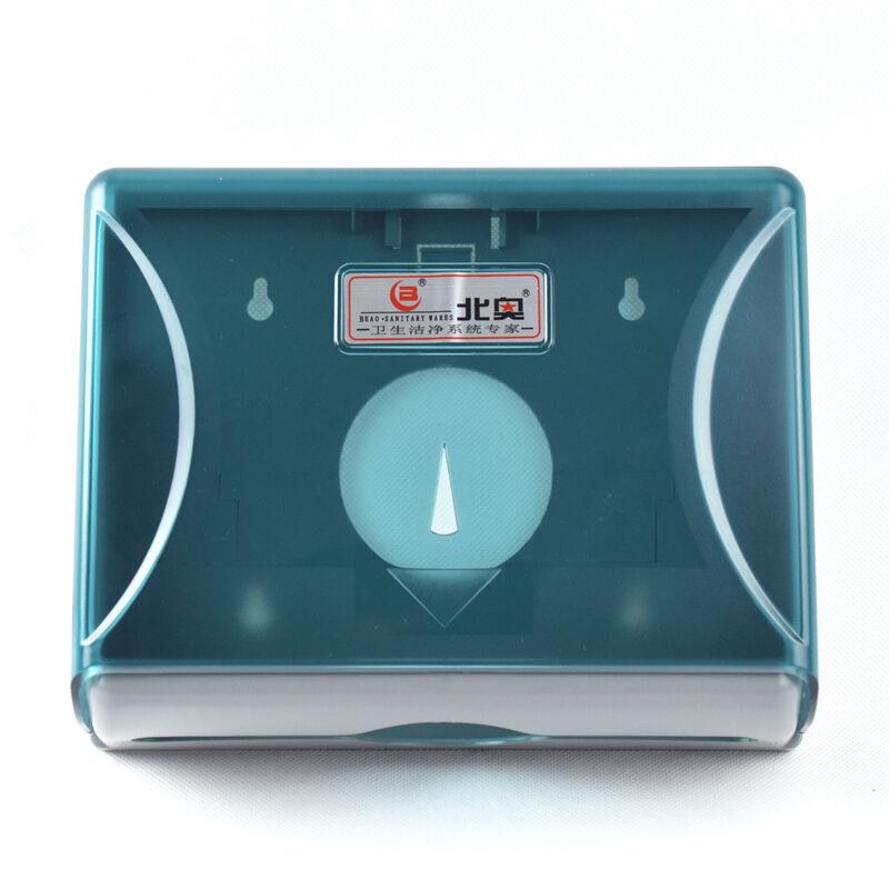 OK-512B M-Fold 抹手紙架, 小, 透明藍色面