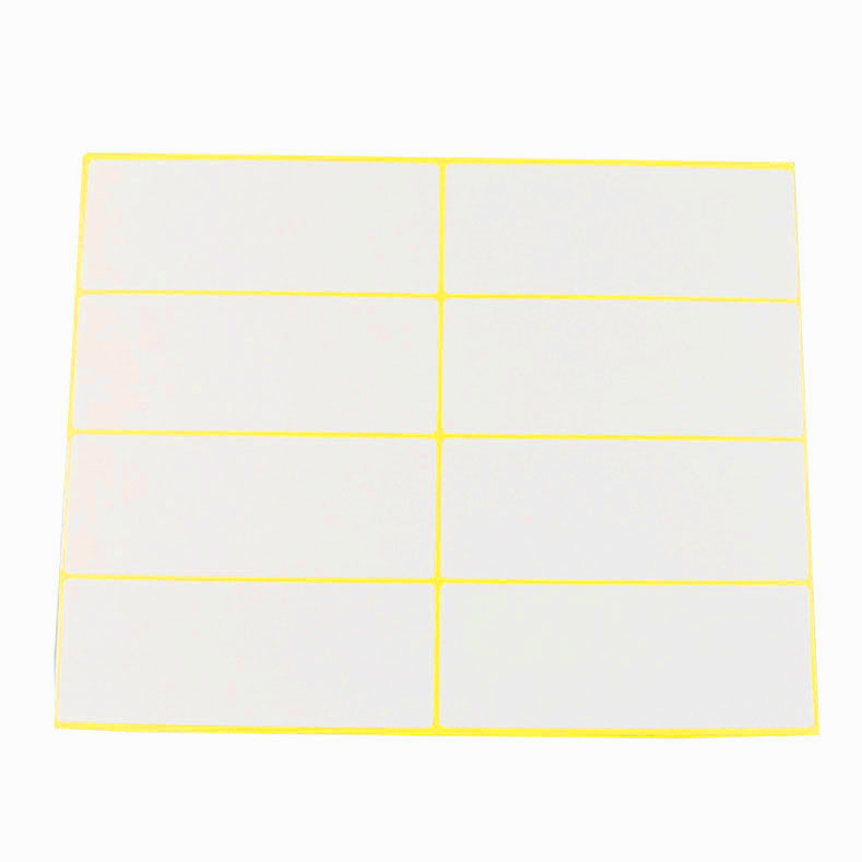 JIN Labels 200 白色標籤貼紙, 38 x 100mm, 20個/包