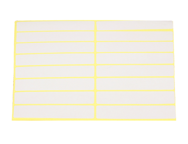 JIN Labels 222 白色標籤貼紙, 17 x 85mm, 15張/包
