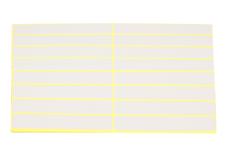JIN Labels 228 白色標籤貼紙, 17 x 100mm, 15張/包