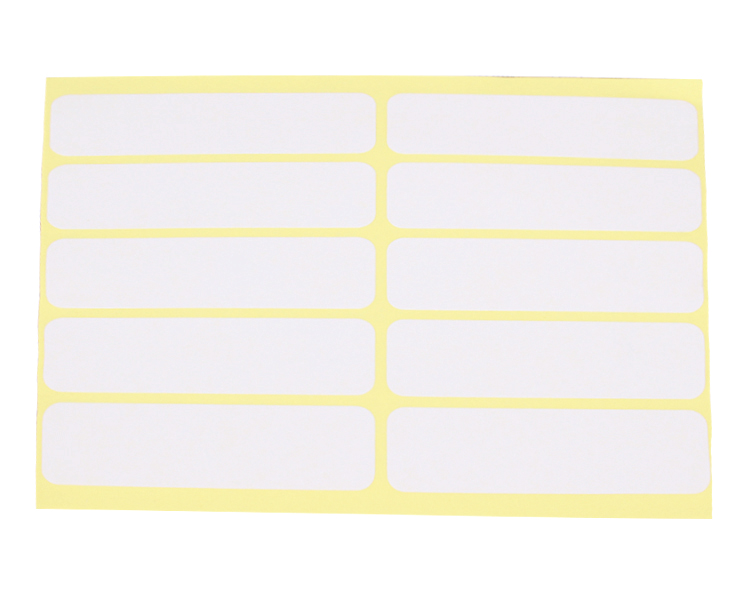 JIN Labels 238 白色標籤貼紙, 28 x 85mm, 15張/包