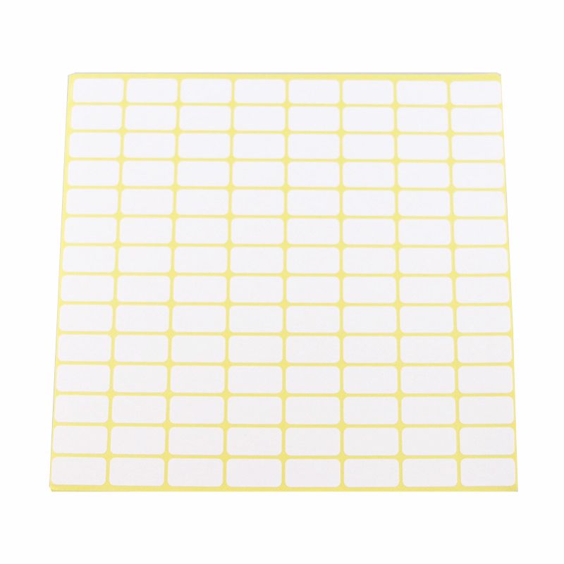 JIN Labels 244 白色標籤貼紙, 10 x 20mm, 15張/包