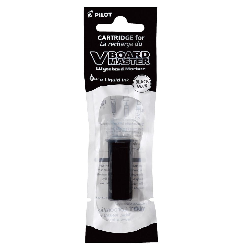 PILOT V Board Master WBS-VBM 墨芯/白板筆替芯 - 黑色, WBMA-VBM-M用, 日本製造