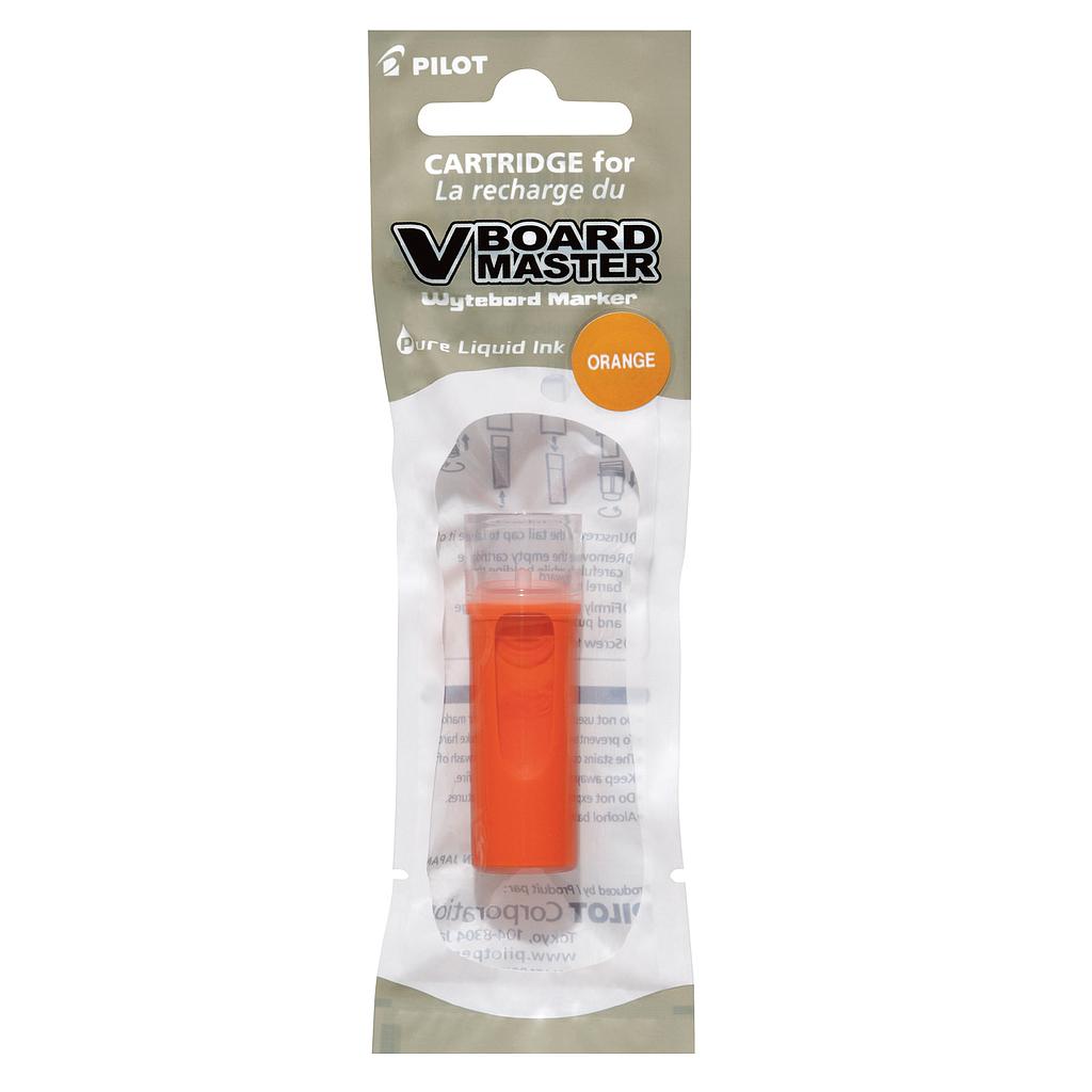 PILOT V Board Master WBS-VBM 墨芯/白板筆替芯 - 橙色, WBMA-VBM-M用, 日本製造