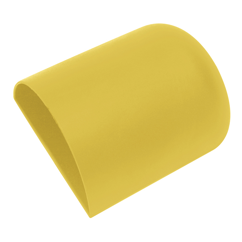 OfficeOx 強力磁力筆盅/筆筒, 半圓形, 黃色 (適用於白板 黑板 和 玻璃白板)