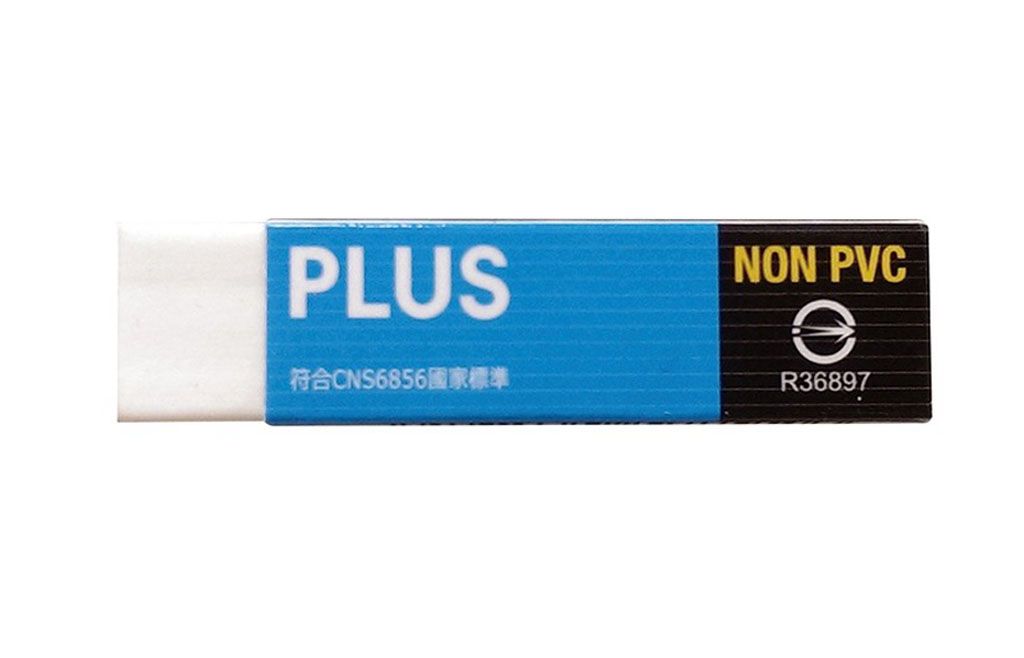 PLUS 日本普樂士 36-473 擦膠, 白色, 安全環保, 台灣製造