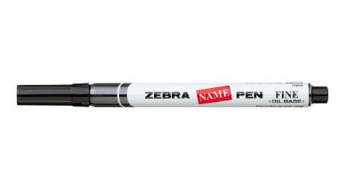 ZEBRA 斑馬牌 Name Pen 油性筆 - 1.0mm Fine, 黑色