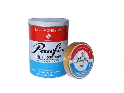 PANFIX 透明膠紙 罐裝 - 0.75吋, 72碼, 大芯, 8卷(筒)