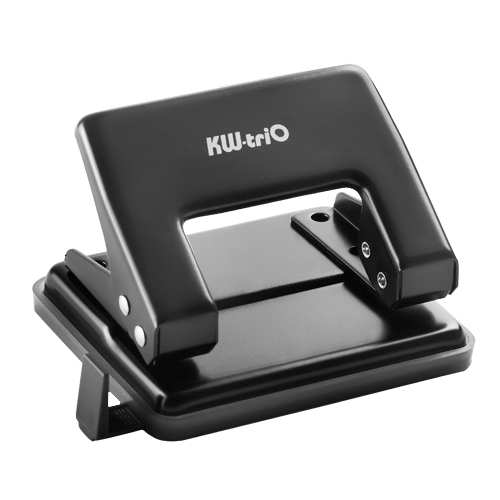 KW-TRIO 9738 打孔機-2孔, 黑色