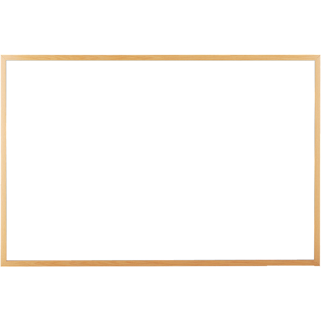 OfficeOx 90022 白板, 木邊, 120 x 180cm