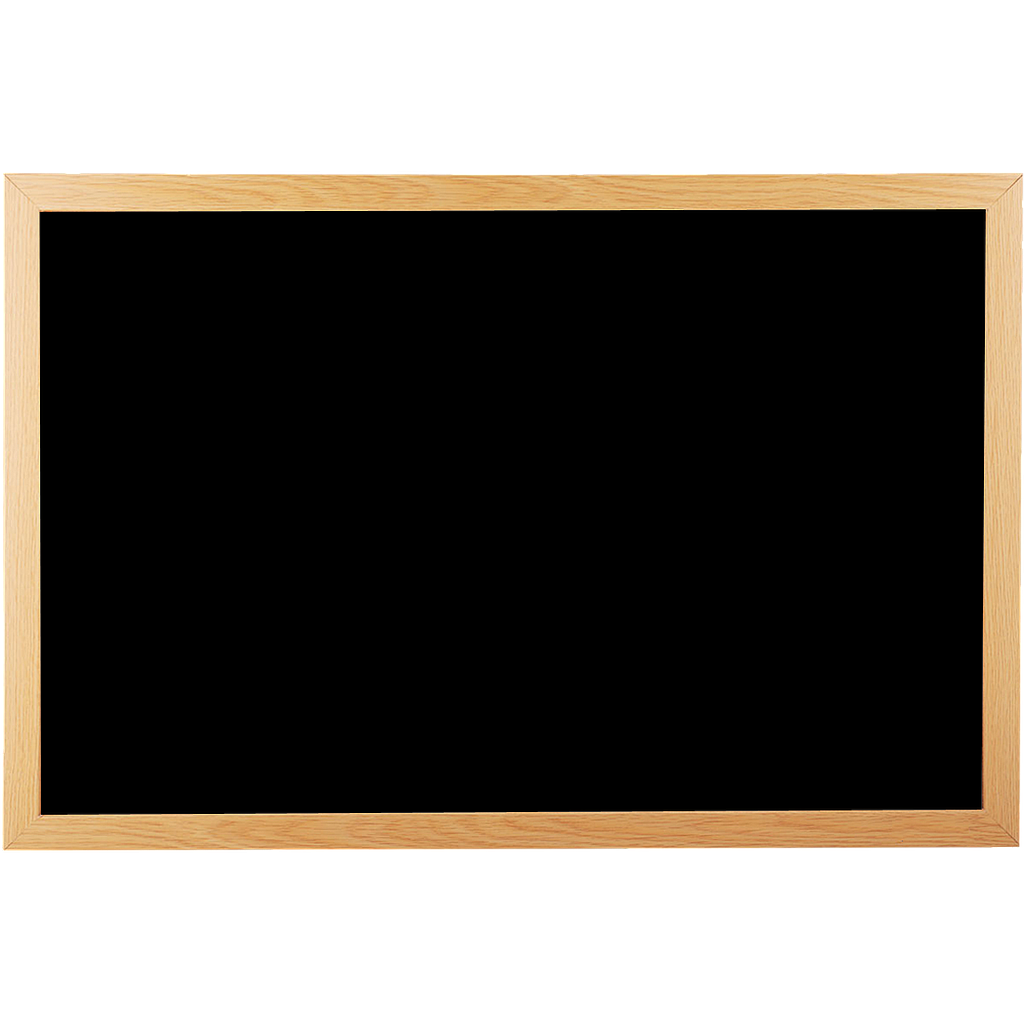 OfficeOx 9026 黑板, 木邊, 60 x 90cm