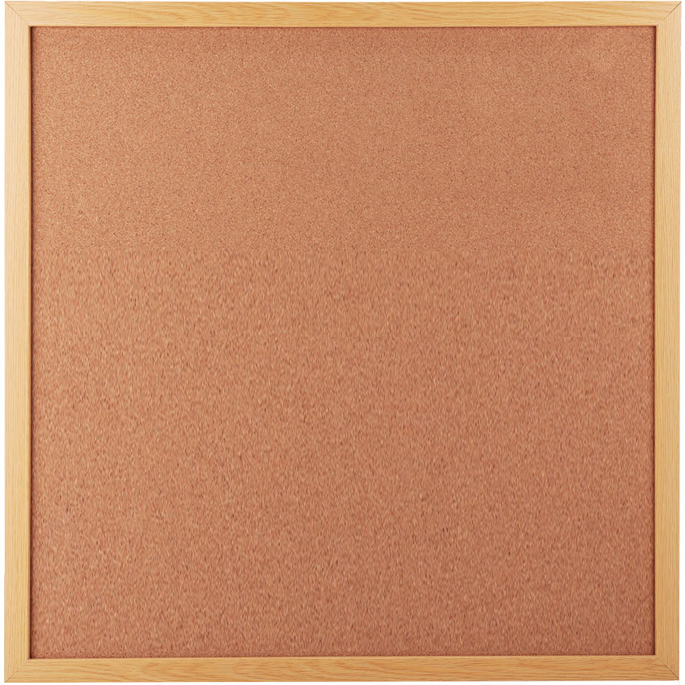 OfficeOx 90410 水松板, 木邊, 90 x 90cm