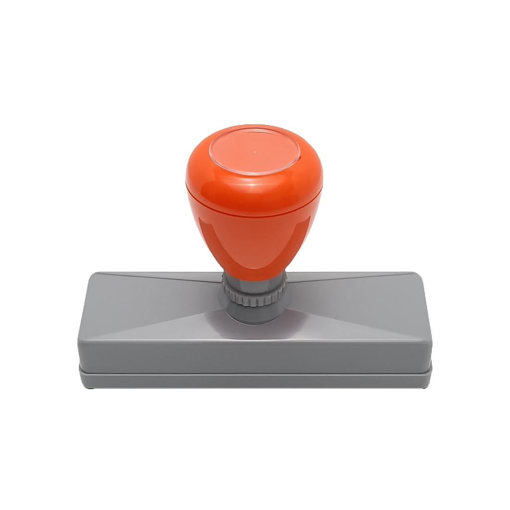 OfficeOx 200166 訂造原子印章 高清光敏印, 長方形, 27mm x 103mm