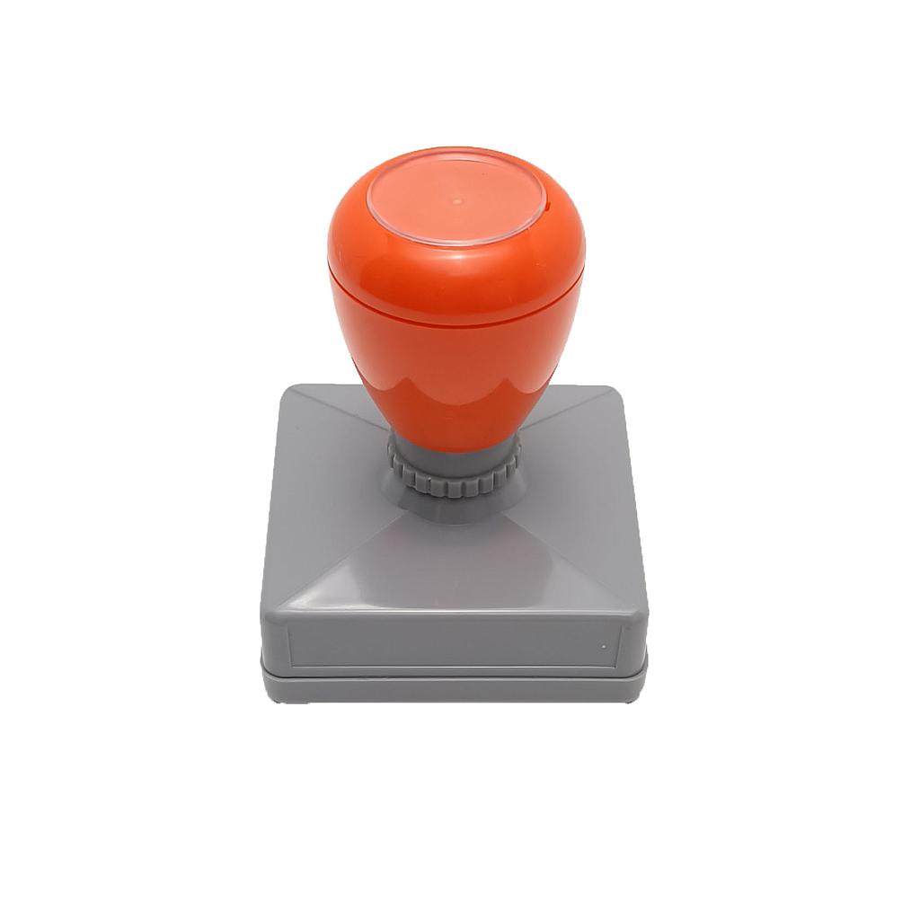 OfficeOx 200171 訂造原子印章 高清光敏印, 長方形, 53mm x 55mm