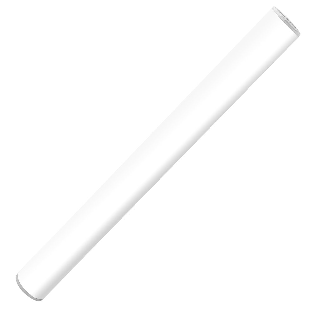 OfficeOx 50014 多用途即時貼紙 膠質卷裝, 45cm x 11m, 白色