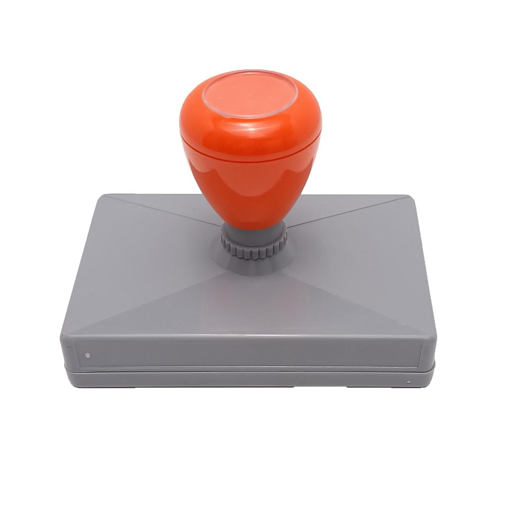 OfficeOx 200174 訂造原子印章 高清光敏印, 長方形, 66mm x 103mm