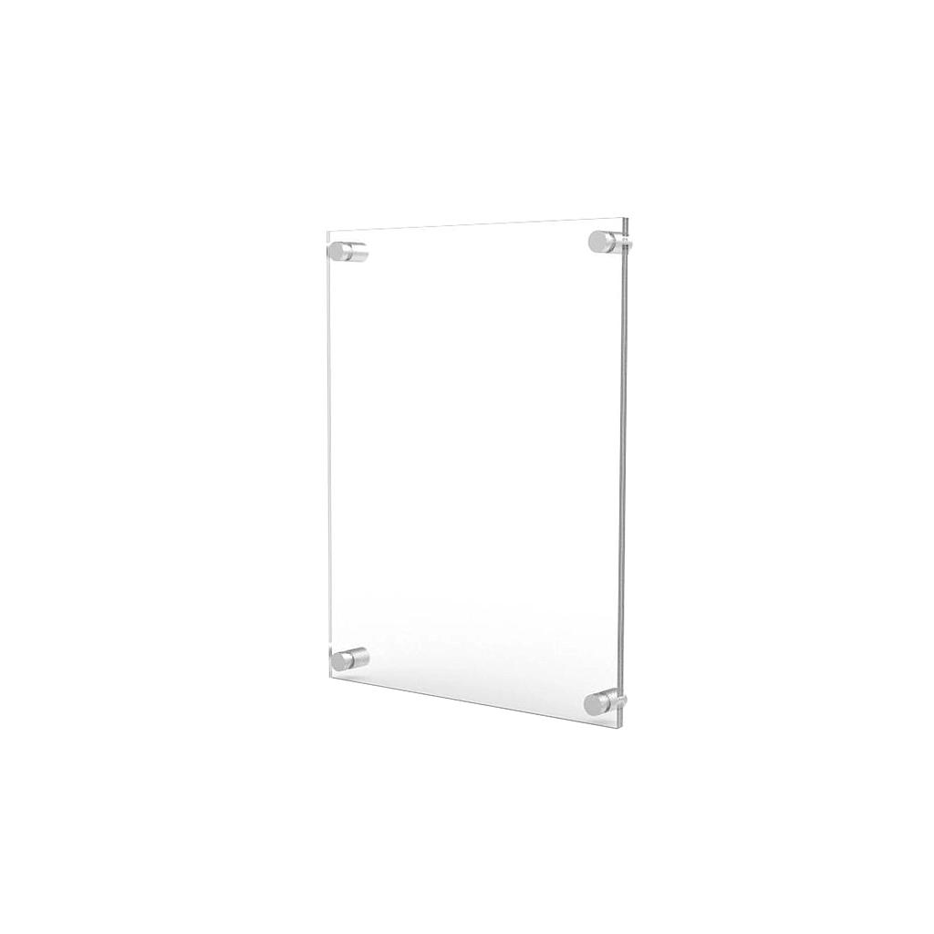 OfficeOx 10039 亞加力展示架/海報架, 可放A3(29.7 x 42cm)尺寸, 掛墻款式