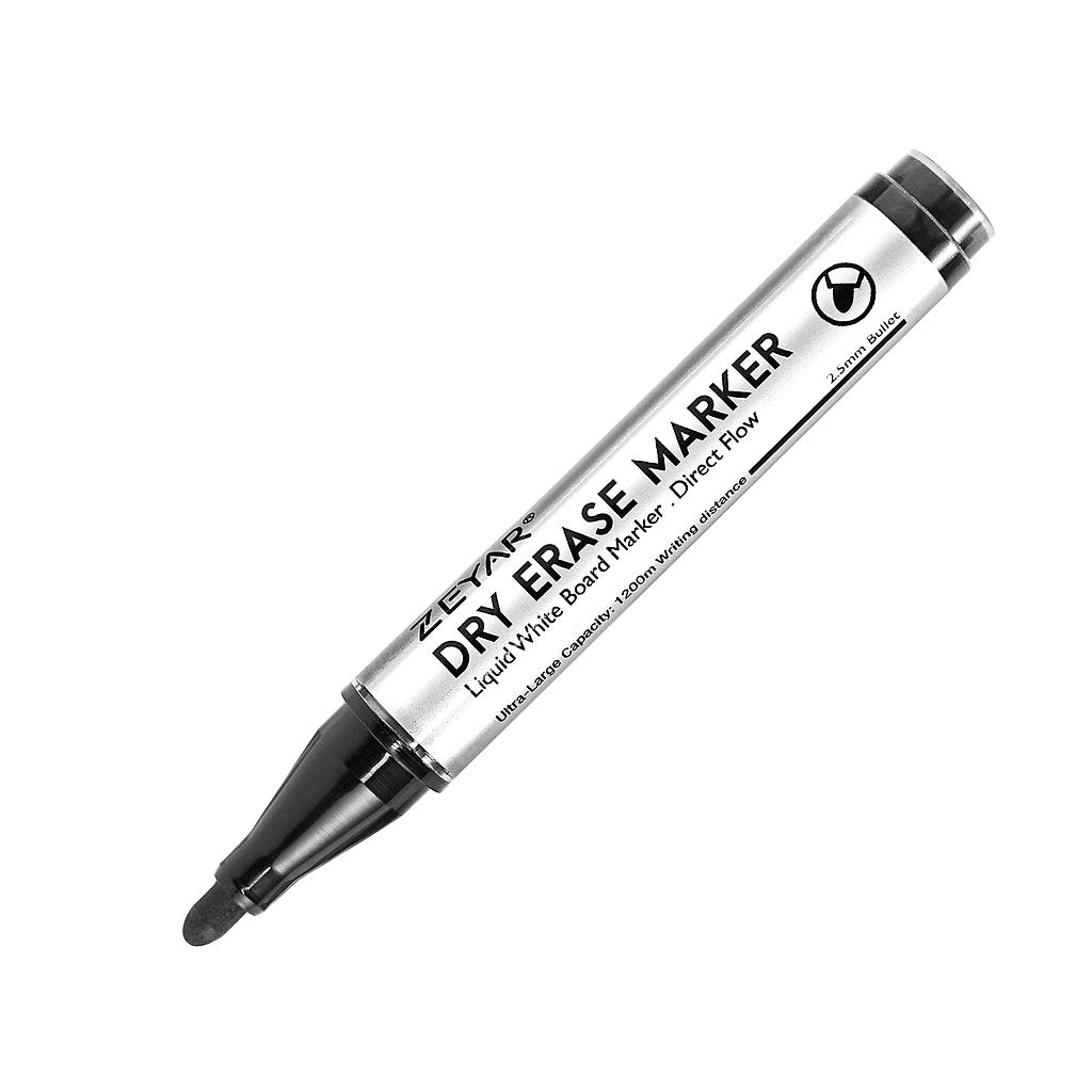 ZEYAR 8885 白板筆 直液式,黑色