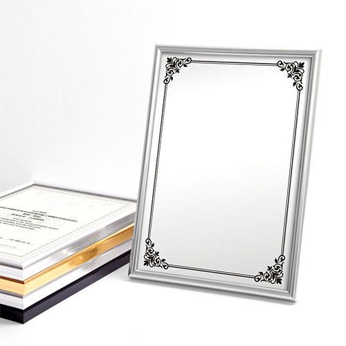 OfficeOx 8003 相架/相框, A4/A3, 鋁框, 銀色, Acrylic面, 可橫放/直放