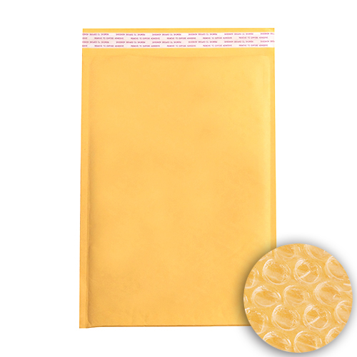 OfficeOx 30126x10w牛皮氣珠公文袋/信封, 橙黃色, 外計 26 x 36cm, 10個裝 (限時特惠)  