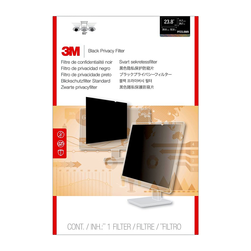3M PF23.8W9 桌面隱私濾鏡