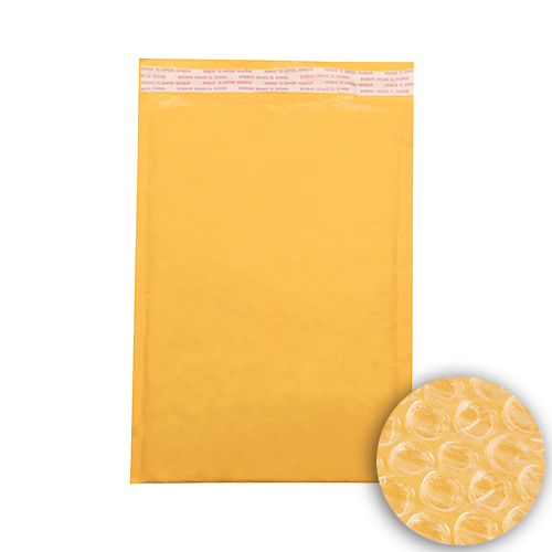 OfficeOx 30123x10 牛皮氣珠公文袋/信封, 橙黃色, 外計 22 x 30cm, 10個裝  