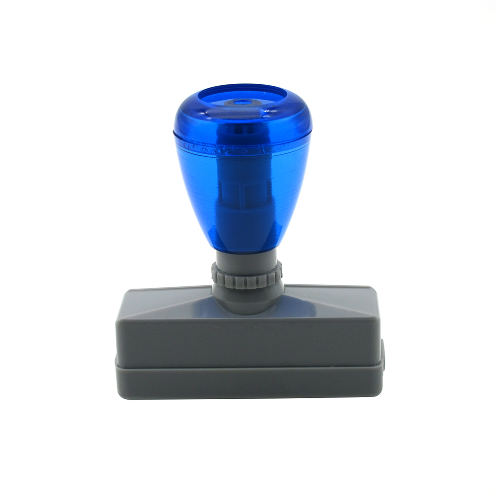 OfficeOx 20028 訂造原子印章 高清光敏印, 長方形,印面尺寸 10mm x 45mm