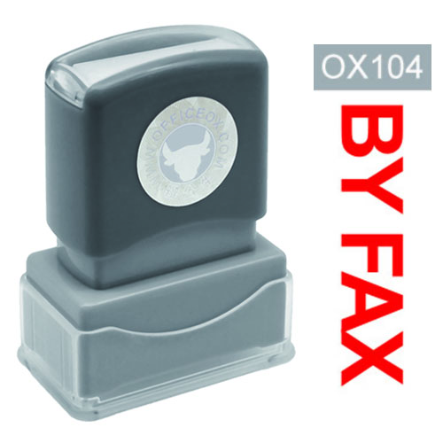 OfficeOx OX104 原子印章 - BY FAX