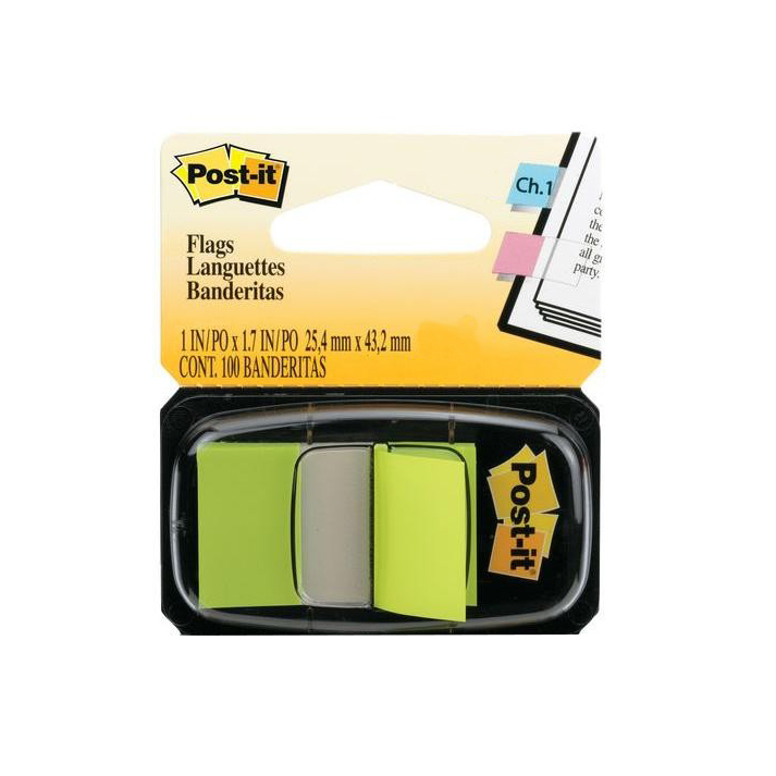 3M Post it flags 報事貼, 螢光綠