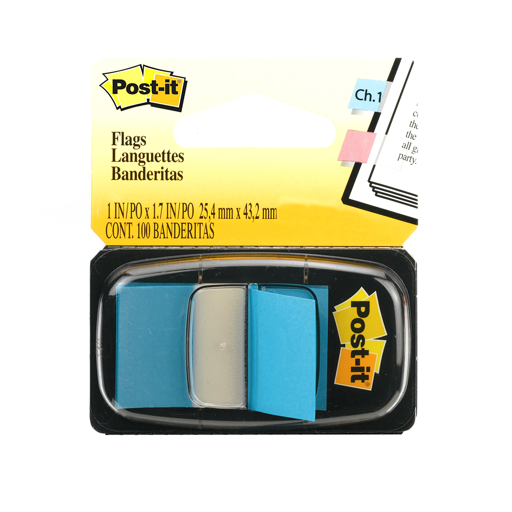 3M Post it flags 報事貼, 螢光藍