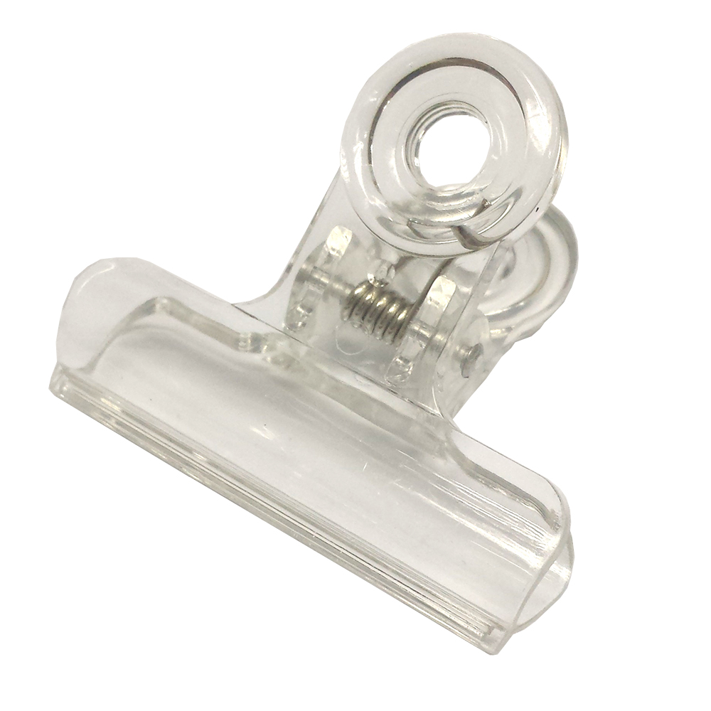 BQ 9063 膠夾/票夾-60mm,透明無色