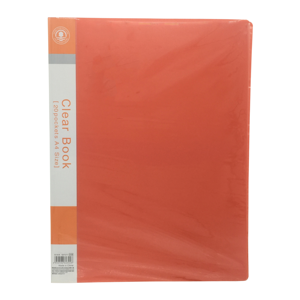 Dapai DP2660 資料簿, A4, 60頁, 橙色