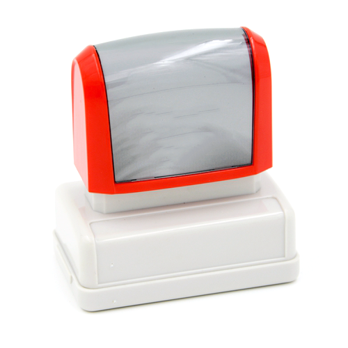 OfficeOx 200142 訂造原子印章 高清光敏印 (升級版), 長方形, 印面尺寸 23mm x 44mm