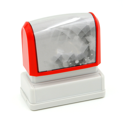 OfficeOx 200143 訂造原子印章 高清光敏印 (升級版), 長方形, 印面尺寸 23mm x 56mm