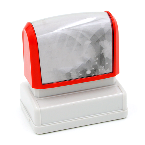 OfficeOx 200146 訂造原子印章 高清光敏印 (升級版), 長方形, 印面尺寸 28mm x 68mm