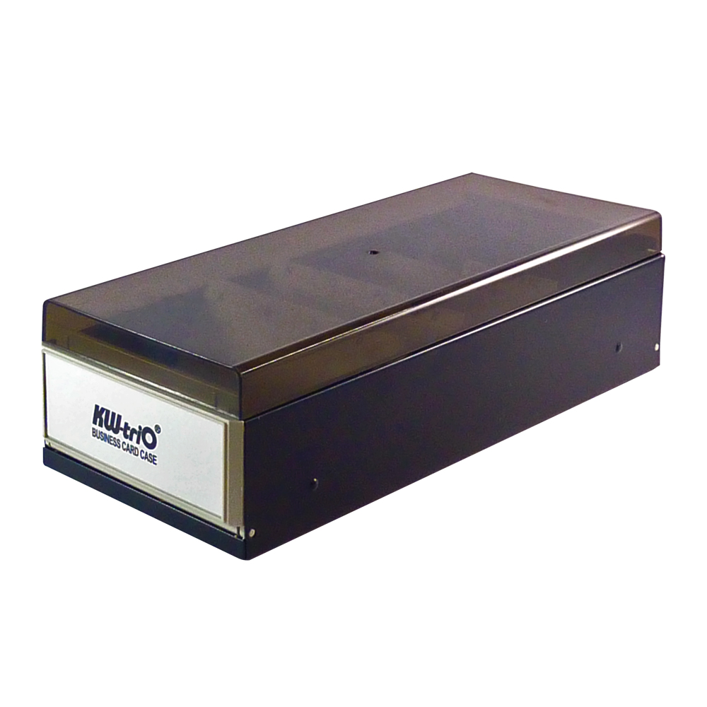 KW-trio 4801 名片盒, 800張, 黑色