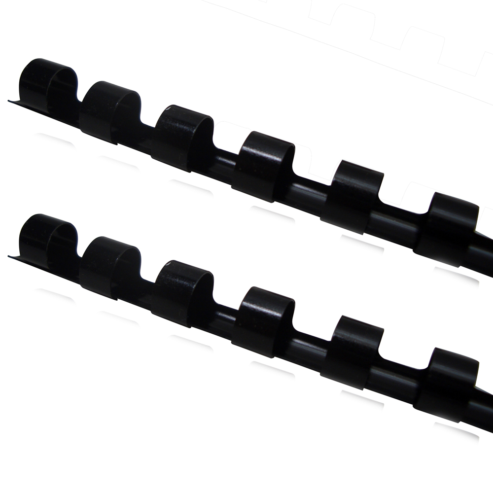 釘裝膠圈, A4, 14mm, 黑色